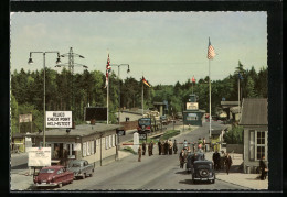 AK Helmstedt, Grenze Am Autobahn-Kontrollpunkt  - Customs