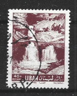 LIBAN. Timbre PA Oblitéré De 1961-2. Barrage D'Afka. - Water