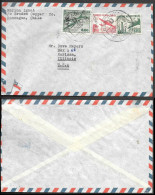 Chile Rancagua Cover To Germany 1960. Airmail Stamps - Chile