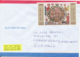 India Air Mail Cover Sent To Germany 19-3-2001 - Corréo Aéreo