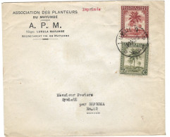 !!! CONGO, LETTRE DE 1913 DE LUKULA POUR BOPROMA KM.83 - Lettres & Documents