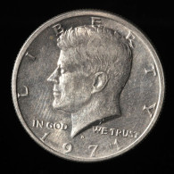  Etats-Unis / USA, Kennedy, Half Dollar, 1971, , Cu-N (Copper-Nickel), NC (UNC),
KM#202b - 1964-…: Kennedy