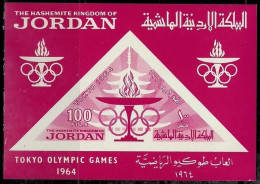 Jordan - Minisheet - 1964 Olympic Games - Tokyo, Japan (mint) - Estate 1964: Tokio