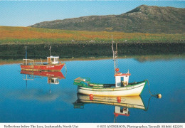 Boats On Lochmaddy, North Uist -   Used Postcard -  Uk36 - Perthshire
