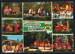 AK Wiesmoor, Blumengeschmückte Festwagen  - Autres & Non Classés