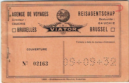 Billet/Ticket De Train.Chemin De Fer Du Nord à Feignes-Frontière Via Creil, St.-Quentin. 1932. Agence De Voyages VIATOR - Europe