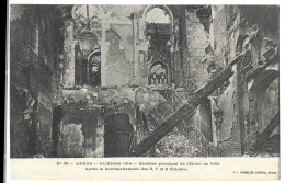 62 Arras  - Guerre 1914 - Escalier Principal De L'hotel De Ville Apres Le Bombardement Des 6,7 Et 8 Octobre - Arras