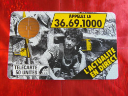 Ultra Rare Télécarte - F 2 NEUVE SANS BLISTER - Journal Téléphoné - 50 Unités   