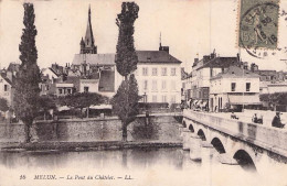 MELUN LE PONT DU CHATELET AU SAPEUR POMPIER 1918 - Melun