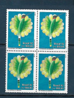 Brasil (Brazil) - 1992 - Block Of 4: Diabetes - Yv 2082 - Krankheiten