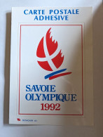 CP -  Adhésive Savoie Olympique 1992 - Jeux Olympiques