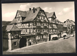 AK Wanfried /Werra, Marktstrasse Mit Rathaus  - Autres & Non Classés