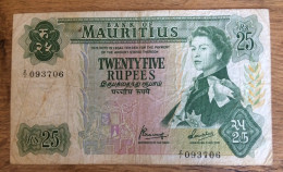 MAURITIUS 25 Rupees - Mauritius