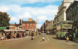 ROYAUME UNI - Angleterre - Bedford - High Street - Animé - Autobus - Carte Postale Ancienne - Bedford