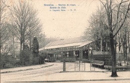 BELGIQUE - Bruxelles - Station Du Tram - Entrée Du Bois - L. Lagaert - Carte Postale Ancienne - Andere & Zonder Classificatie