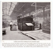 1926 - Iconographie - Lisieux (Calvados) - L'usine De Contreplaqué G. Leroy - Non Classés