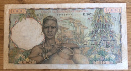 AFRICA OCCIDENTALE 1000 Francs - Altri – Africa