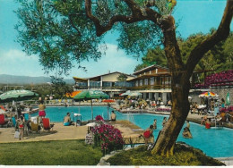 MONTECATINI TERME PISCINA DELLE PANTERANE ANIMATA VIAGGIATA ANNO 1968 - Pistoia