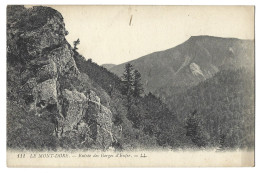 63 Le Mont Dore -entree Des Gorges D'enfer - Le Mont Dore