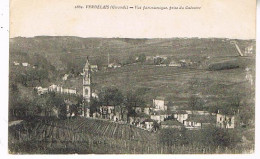 33   VERDELAIS VUE PANORAMIQUE PRISE DU CALVAIRE 1919 - Verdelais