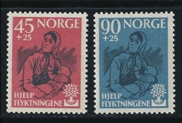 ● NORGE 1960 ֍ Rifugiato ֍ N.° 400 /01 ** ● Serie Completa ● Cat. 16 € ● Lotto N. 110 ● - Unused Stamps