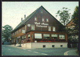 AK Altenau / Harz, Restaurant Café Meier, P. Und A. Moock, Breite Strasse 32  - Altenau