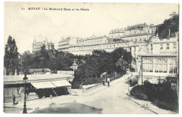 63 Royat -   Le Boulevard Bazin Et Les Hotels - Royat