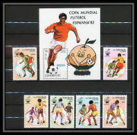 663 Football (Soccer) Espana 82 - Neuf ** MNH - Cabo Verde N° 458/63 + Bloc 4 - 1982 – Spain