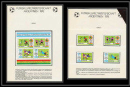 508 Football (Soccer) Argentina 78 - Neuf ** MNH - Ghana Yv 618-621 BF 74  - 1978 – Argentine