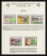 382 Football (Soccer) Argentina 78 - Neuf ** MNH - Haute-Volta N°470/4 Overprint  - 1978 – Argentine