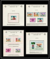 385 Football (Soccer) Argentina 78 - Neuf ** MNH - Mauritanie 379/81 + Pa 182/83 + Bloc 19 Non Dentelé Imperf  - 1978 – Argentina