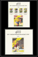 087 Football (Soccer) Italia 90 Neuf ** MNH - Gambie 1064/67 + Bloc 99 - 1990 – Italia