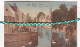 Brugge, Bruges, Groene Rei (gracht) - Brugge