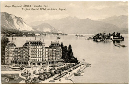 Italie - Stresa - Lago Maggiore - Regina Grand Hôtel (Pagani Architecte) - Voir Scan - Verbania