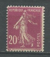 FRANCE 1924  N° 190 ** Neuf MNH  Superbe Semeuse Fond Plein - Unused Stamps