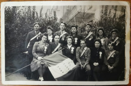 PHOTO Originale LE PERREON (69): Les Conscrits Classe 1944 (personnes Nées En 1924) Envoyé Au Prisonnier Marius LAFOREST - Places