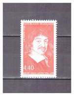 FRANCE   . N° 2995 .  4 F 40   R .  DESCARTES    .  NEUF  . **  .SUPERBE . - Unused Stamps