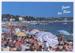 Juan Les Pins, La Plage, Vue Générale (lt 10) - Autres & Non Classés