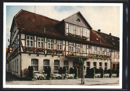 AK Seesen /Harz, Züchner Hotel-Restaurant Goldener Löwe  - Seesen