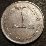 EMIRATS ARABES UNIS - 1 DIRHAM 1984 ( 1404 ) - Sultan Zayed Bin - Grand Module - KM 6.1 - Ver. Arab. Emirate