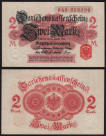 Darlehnskassenschein 2 MARK 1914 Ro 52b Pick 53 UNC (1)   (24257 - Sonstige & Ohne Zuordnung