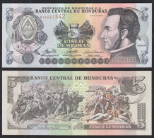 HONDURAS 5 LEMPIRAS 2006 Pick 91a UNC (1)    (30245 - Autres - Amérique