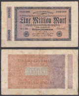 Ro 93 - 1 Million Mark 1923 Pick 93  F- (4-)  FZ: DK - BZ: K Kölner Provisorium - Other & Unclassified