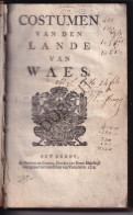 Waasland/Dendermonde - 1773 Convoluut  (W272) - Andere & Zonder Classificatie