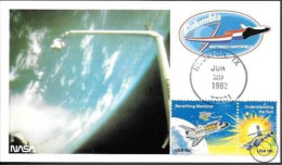 US Space NASA Postcard 1982. Columbia STS-4 Houston - United States