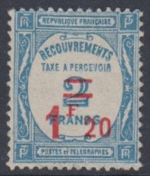 Taxe N° 64 * - Cote : 50 € - 1859-1959 Nuovi