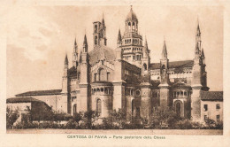 ITALIE - Certosa Di Pavia - Parte Posteriore Della Chiesa - Carte Postale Ancienne - Pavia