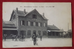 CPA  - Montdidier -(Somme) - La Gare - Montdidier