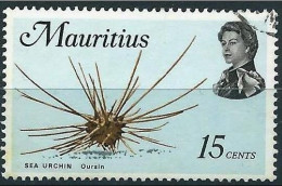 Mauritius 1969 - Mi 336x - YT 334 ( Marine Life : Sea Urchin ) - Maurice (1968-...)