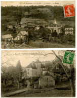 Tudeils - 2 Cartes  - Le Bourg - Château De La Salvanie - Voir Scan - Other & Unclassified